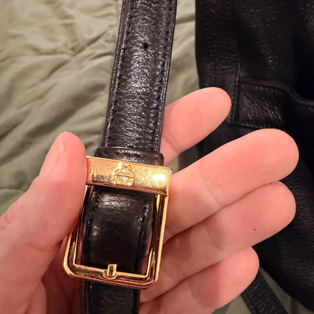 MCM Black Leather Bucket Bag - Picture 4 of 11